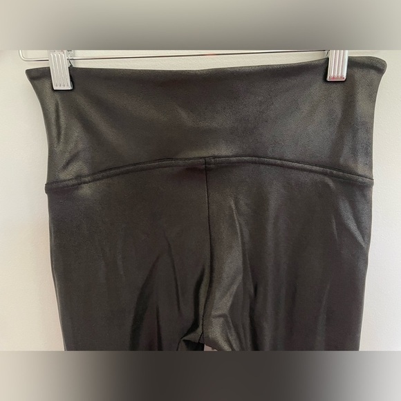 SPANX Faux Leather Leggings | Size Medium - Picture 5 of 9